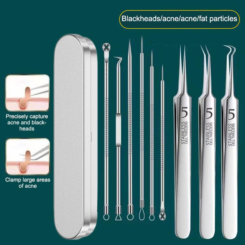 7/8Pcs Blackhead Remover Kit P - Skincare Acne ulasan dan harga