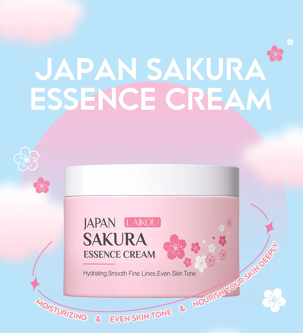 LAIKOU Japan Sakura Essence Cr - Skincare Niacinamide ulasan dan harga