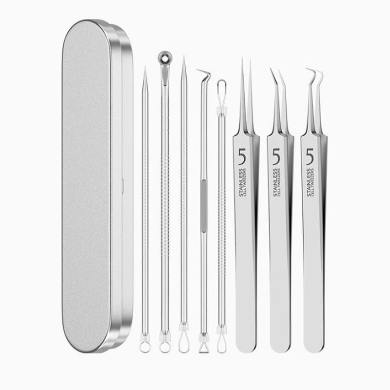 7/8Pcs Blackhead Remover Kit P - Skincare Acne ulasan dan harga