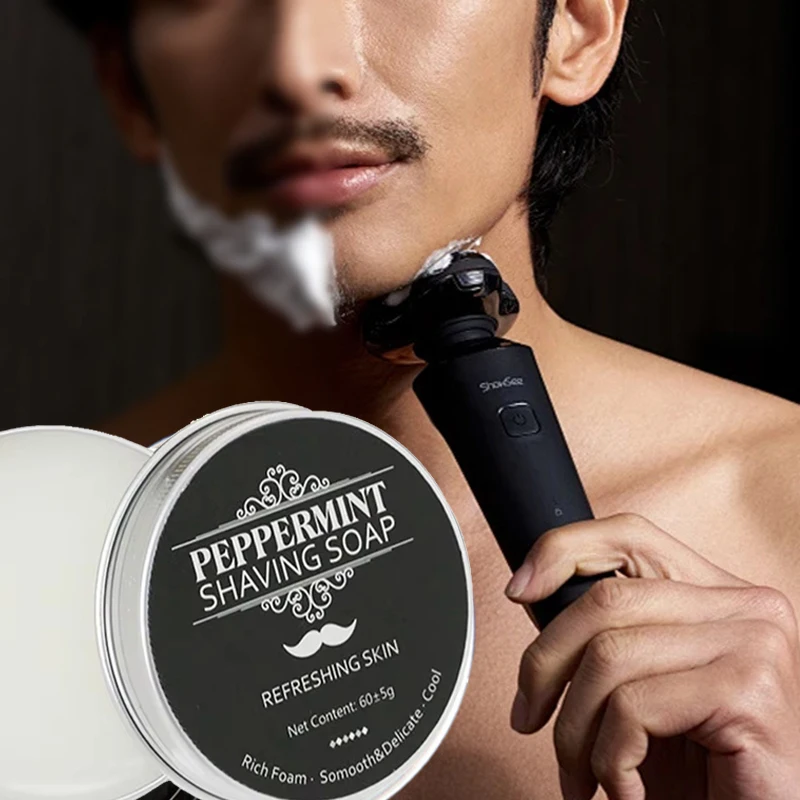 Peppermint Shaving Soap 60g Me - Skincare Barber Daily ulasan dan harga