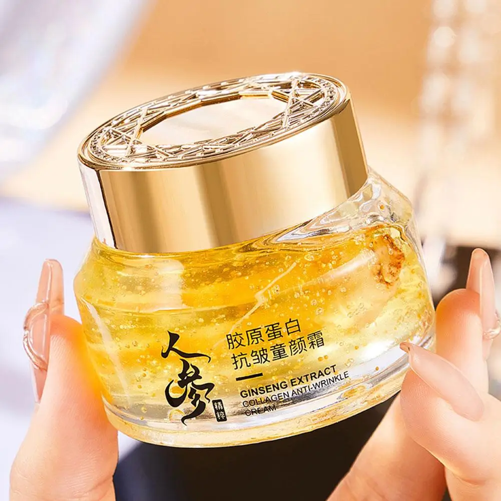 Gold Ginseng Face Cream Polype - Skincare Niacinamide ulasan dan harga