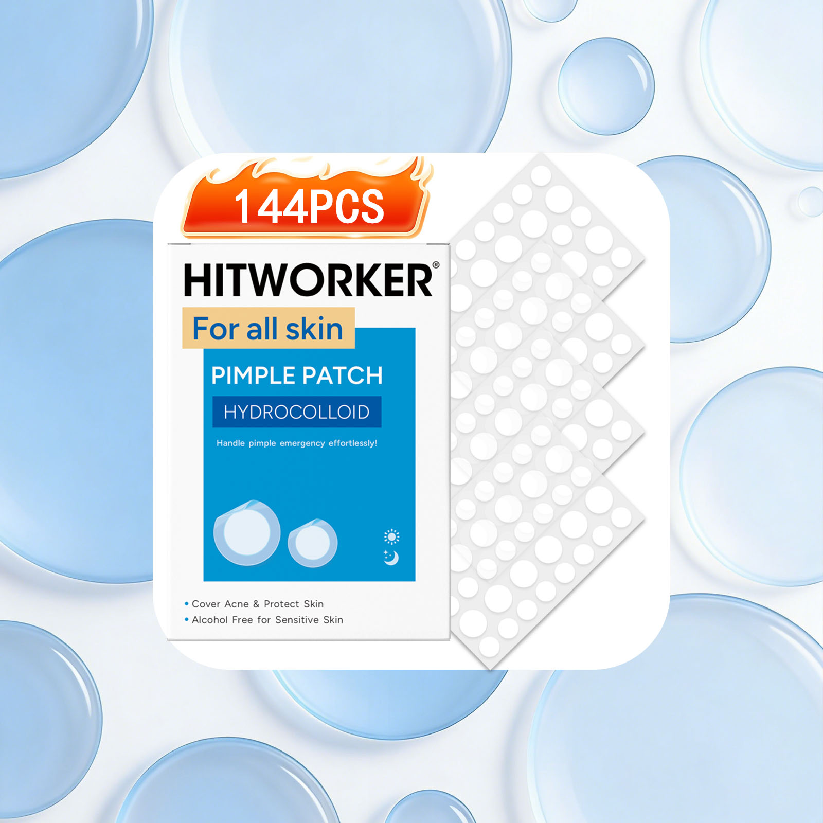 Hydrocolloid acne patch facial - Skincare Acne ulasan dan harga